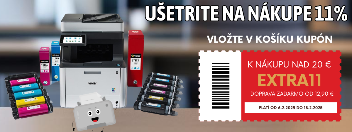 Lacné tonery HP, toenry Canon doprava zadarmo