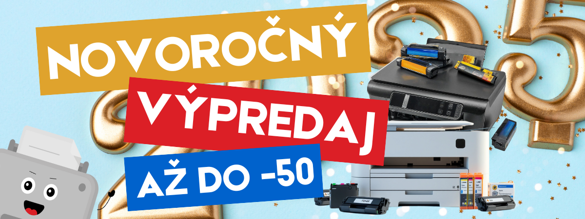 Výpredaj na toner a tonery hp, canon, samsung, lexmark